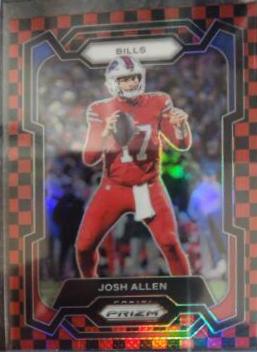 Josh Allen [Black Red Checker] #32