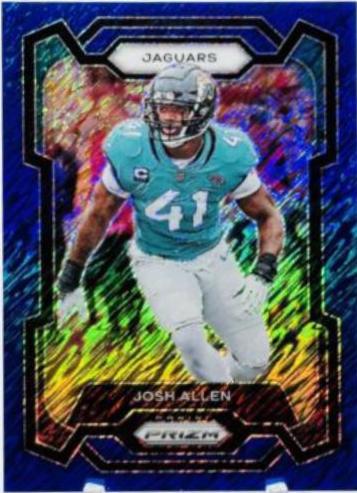 Josh Allen [Blue Shimmer] #137