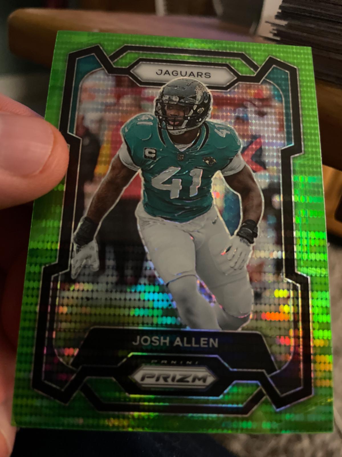 Josh Allen [Neon Green Pulsar] #137