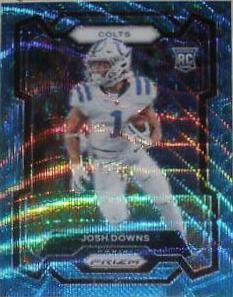 Josh Downs [Blue Wave] #345