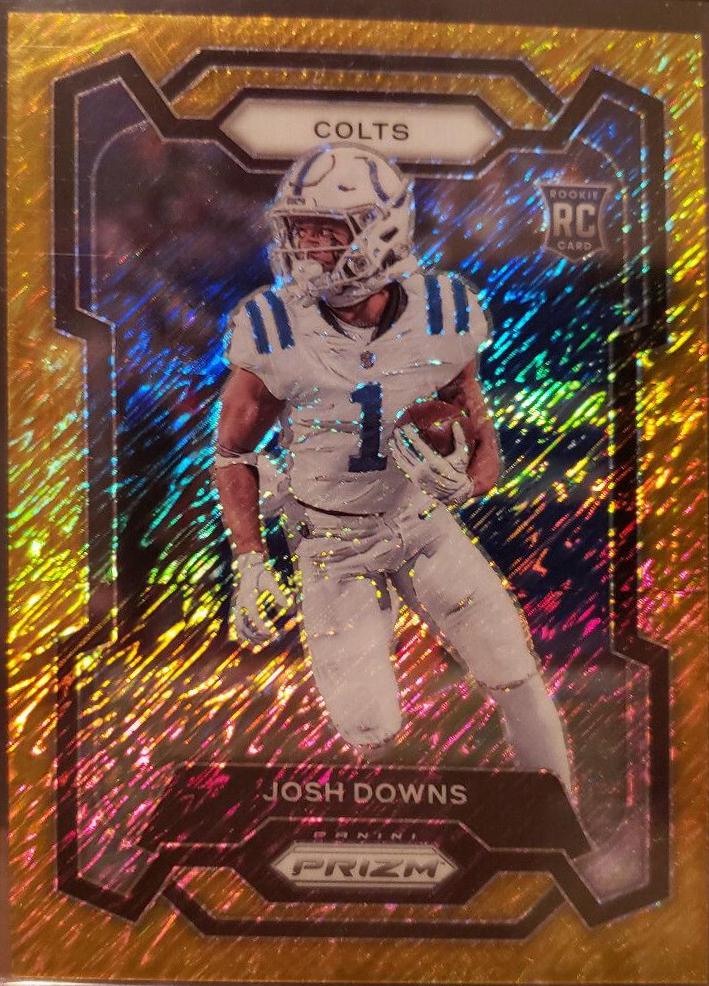 Josh Downs [Gold Shimmer] #345