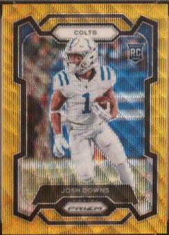 Josh Downs [Gold Wave] #345
