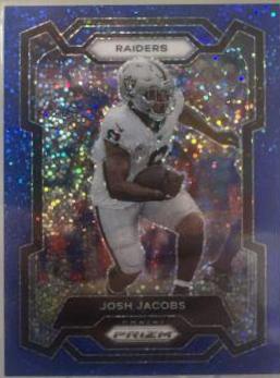 Josh Jacobs [Blue Sparkle] #178