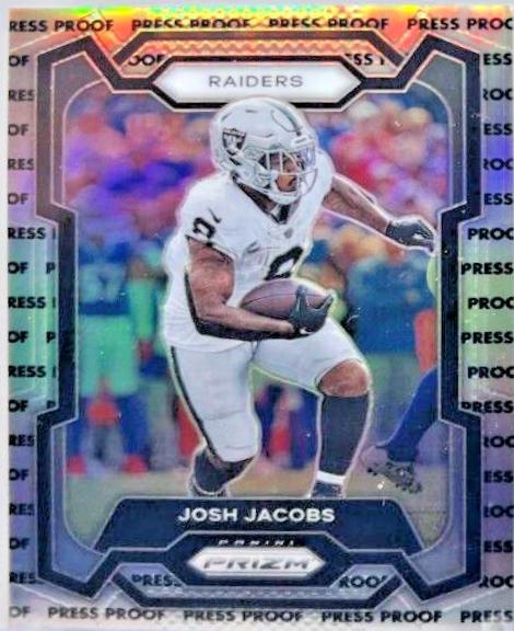 Josh Jacobs [Press Proof] #178