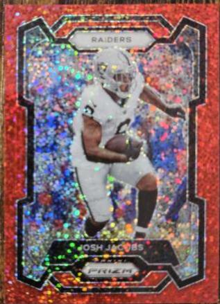Josh Jacobs [Red Sparkle] #178