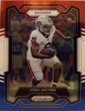 Josh Jacobs [Red White Blue] #178