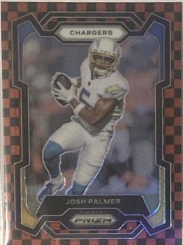 Josh Palmer [Black Red Checker] #154