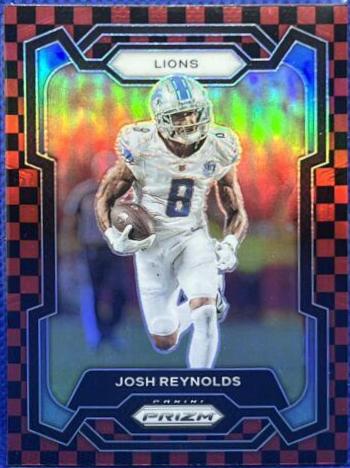 Josh Reynolds [Black Red Checker] #104