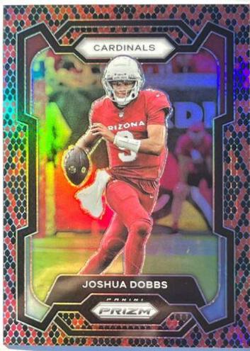 Joshua Dobbs [Black Red Checker] #3