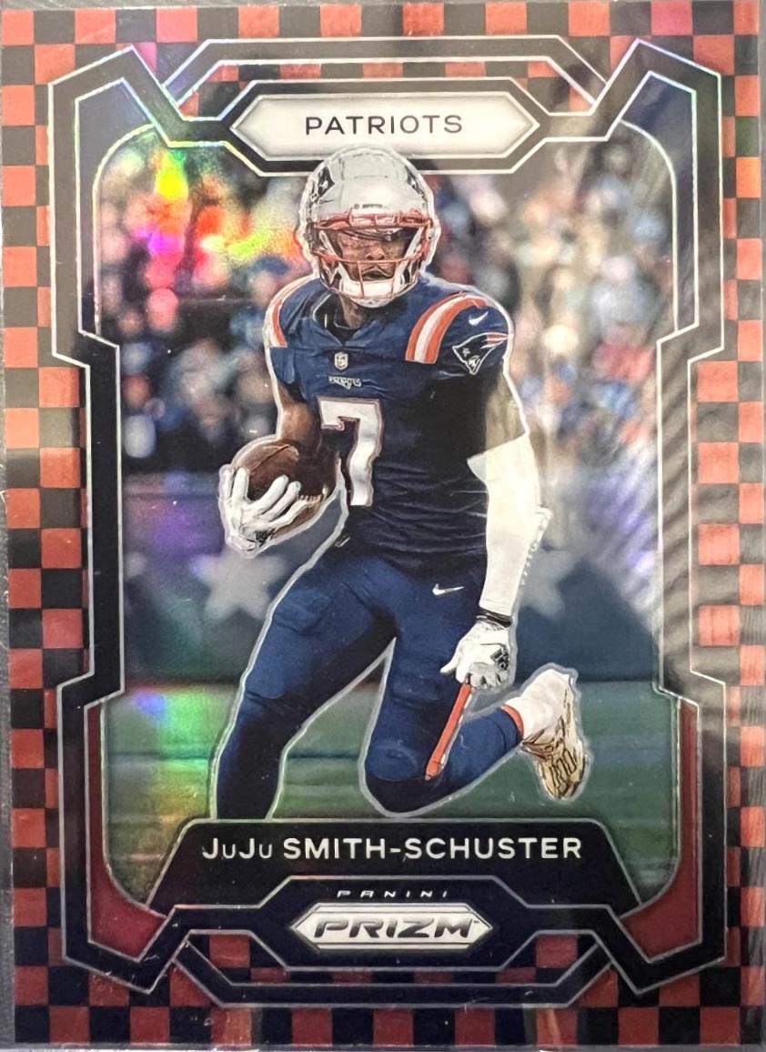 JuJu Smith Schuster [Black Red Checker] #204
