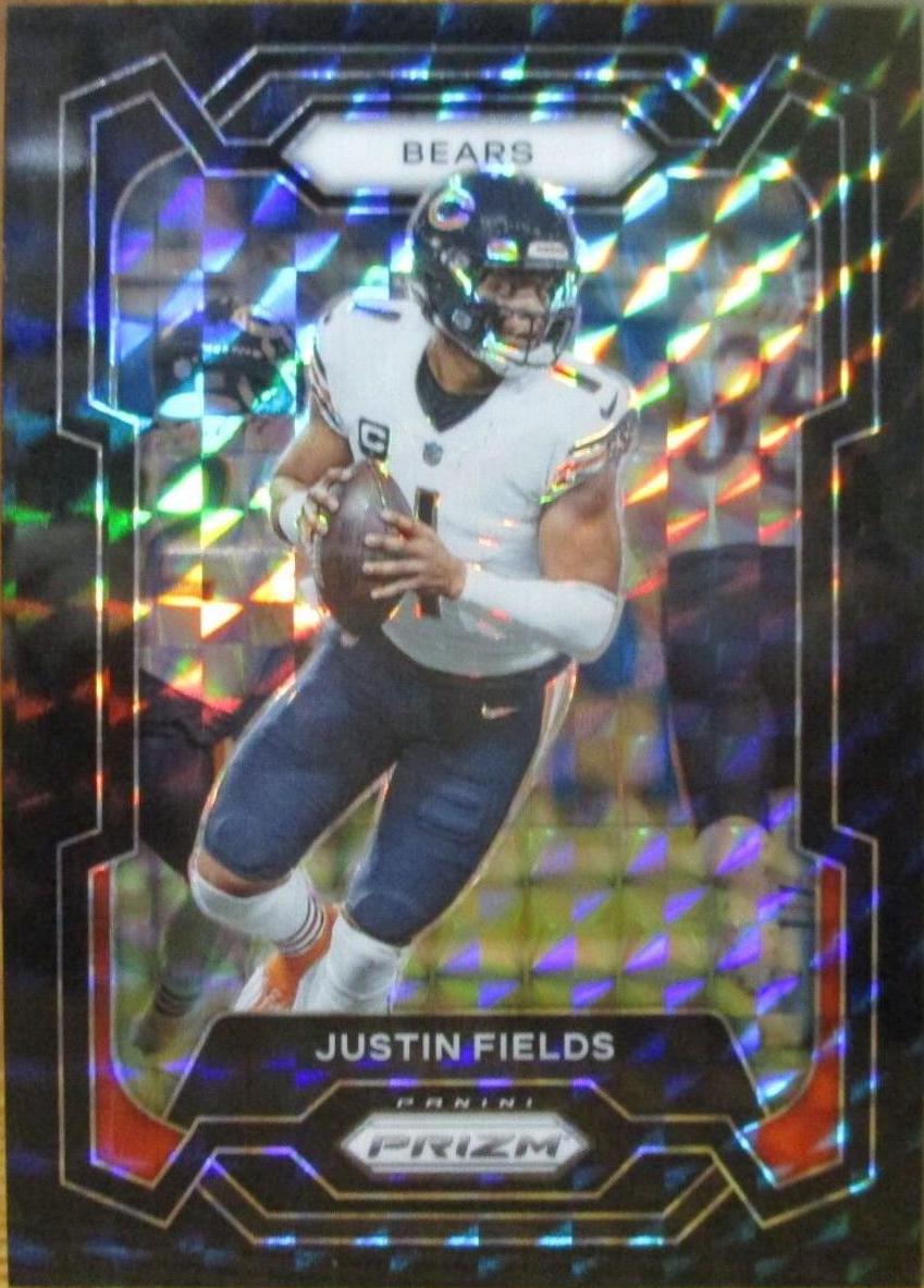 Justin Fields [Black Finite] #48