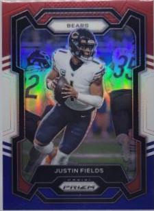 Justin Fields [Blue Sparkle] #48