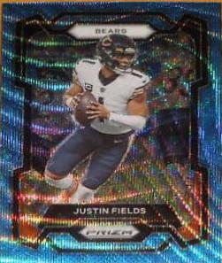 Justin Fields [Blue Wave] #48