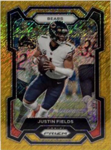 Justin Fields [Gold Shimmer] #48