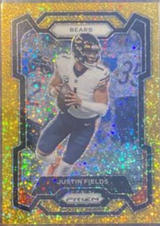 Justin Fields [Gold Sparkle] #48