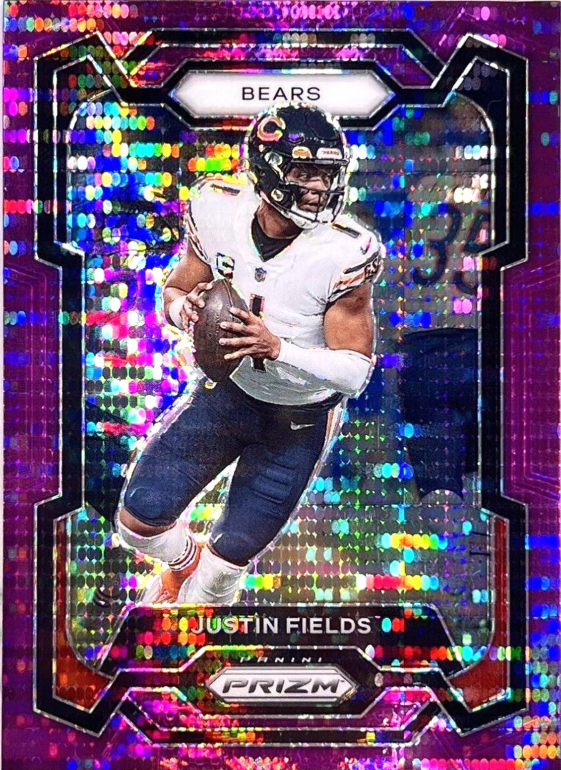 Justin Fields [Purple Pulsar] #48