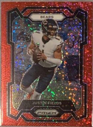 Justin Fields [Red Sparkle] #48