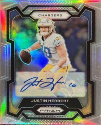 Justin Herbert [Autograph Silver] #158
