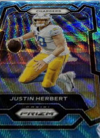 Justin Herbert [Blue Wave] #158