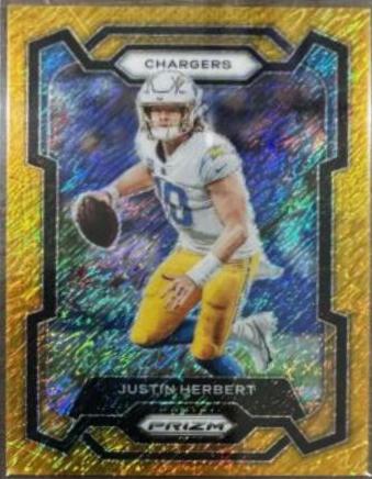 Justin Herbert [Gold Shimmer] #158