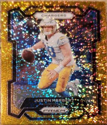 Justin Herbert [Gold Sparkle] #158