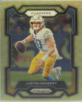 Justin Herbert [Gold Vinyl] #158