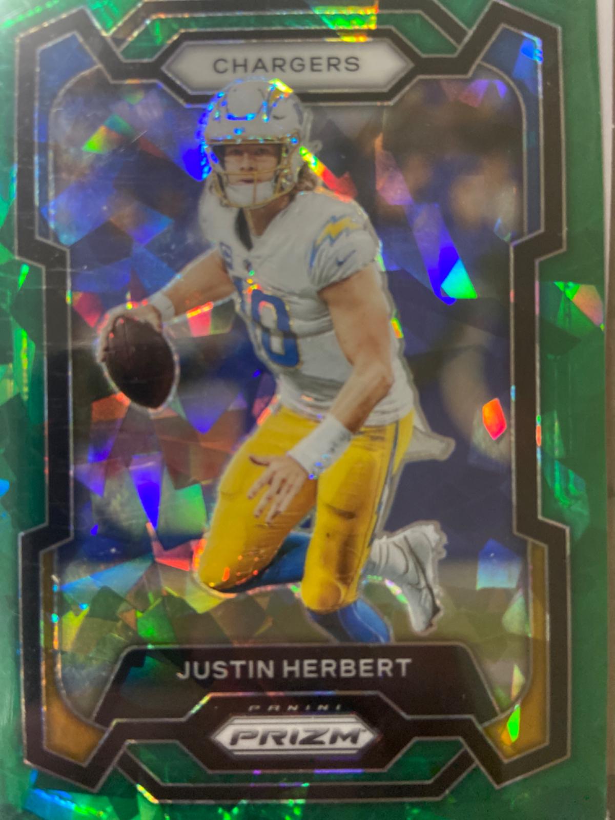 Justin Herbert [Green Ice] #158