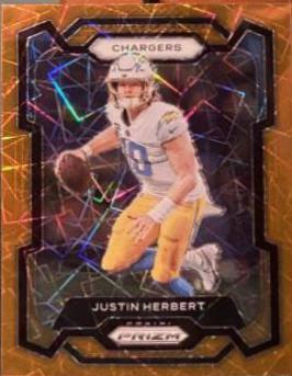 Justin Herbert [Orange Lazer] #158