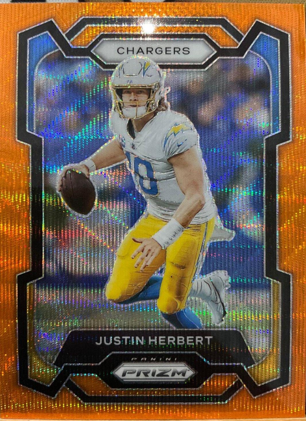 Justin Herbert [Orange Wave] #158