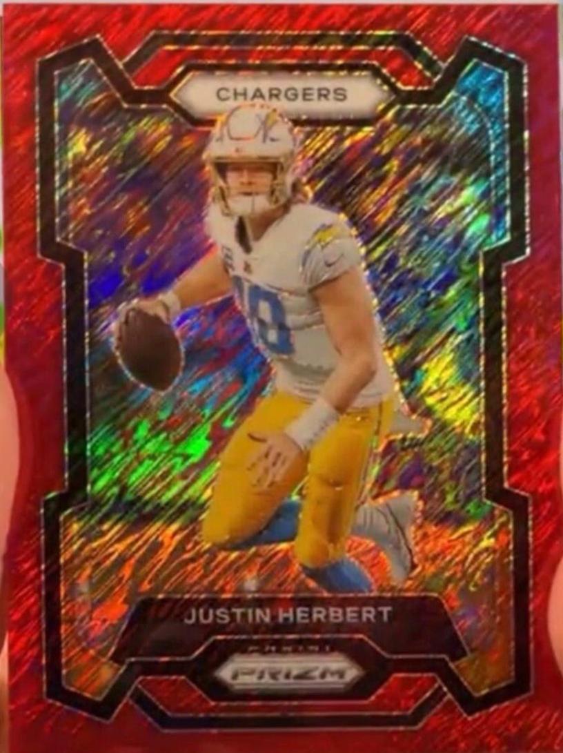 Justin Herbert [Red Shimmer] #158