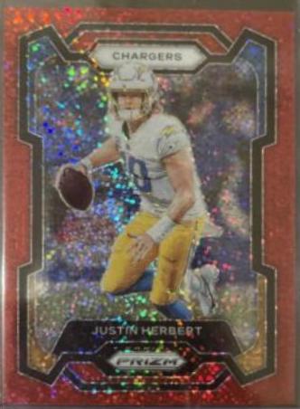 Justin Herbert [Red Sparkle] #158