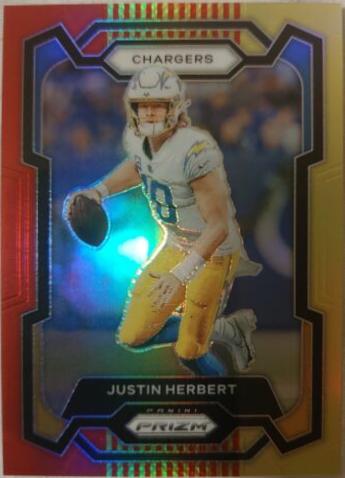 Justin Herbert [Red Yellow] #158