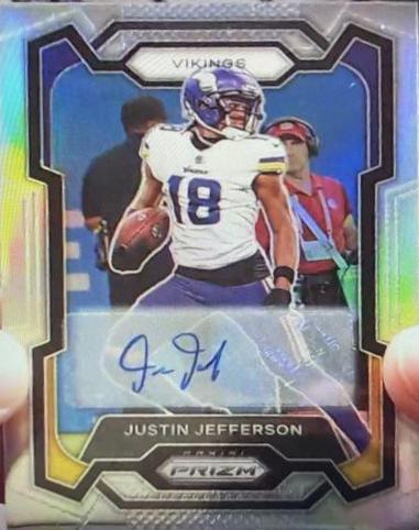 Justin Jefferson [Autograph Silver] #195