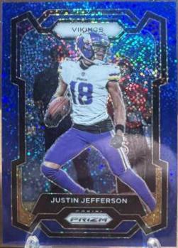 Justin Jefferson [Blue Sparkle] #195