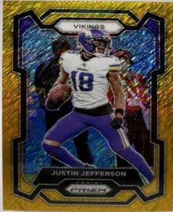 Justin Jefferson [Gold Shimmer] #195