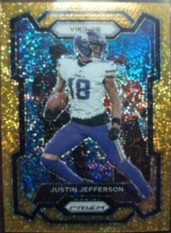 Justin Jefferson [Gold Sparkle] #195