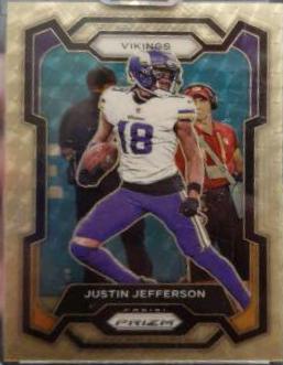 Justin Jefferson [Gold Vinyl] #195