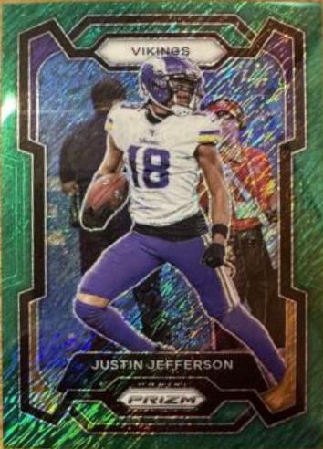 Justin Jefferson [Green Shimmer] #195