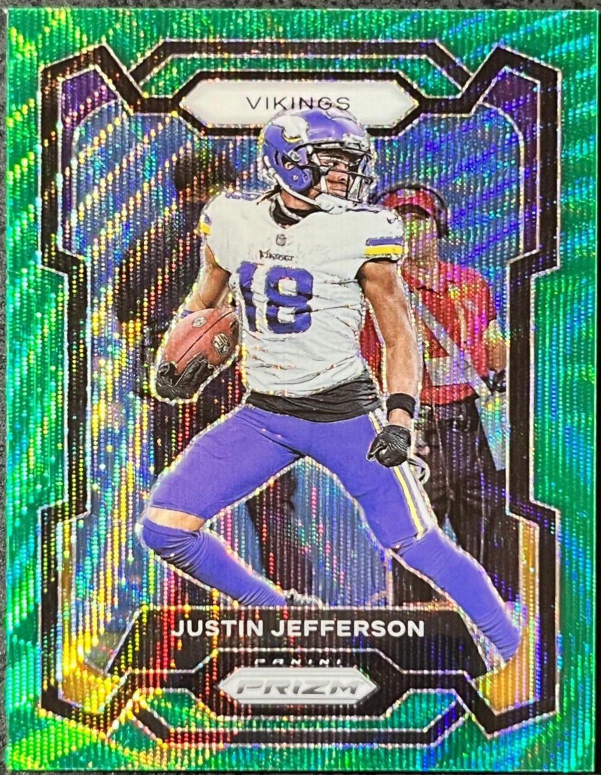 Justin Jefferson [Green Wave] #195