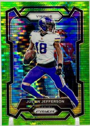 Justin Jefferson [Neon Green Pulsar] #195