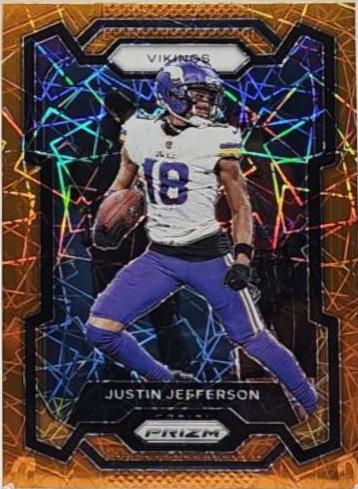 Justin Jefferson [Orange Lazer] #195
