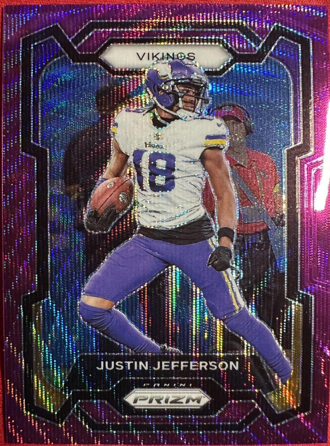 Justin Jefferson [Purple Wave] #195