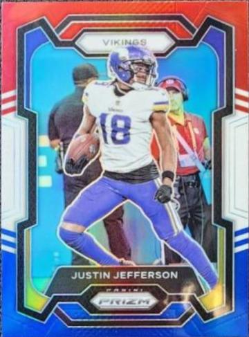Justin Jefferson [Red White Blue] #195