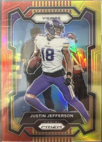 Justin Jefferson [Red Yellow] #195