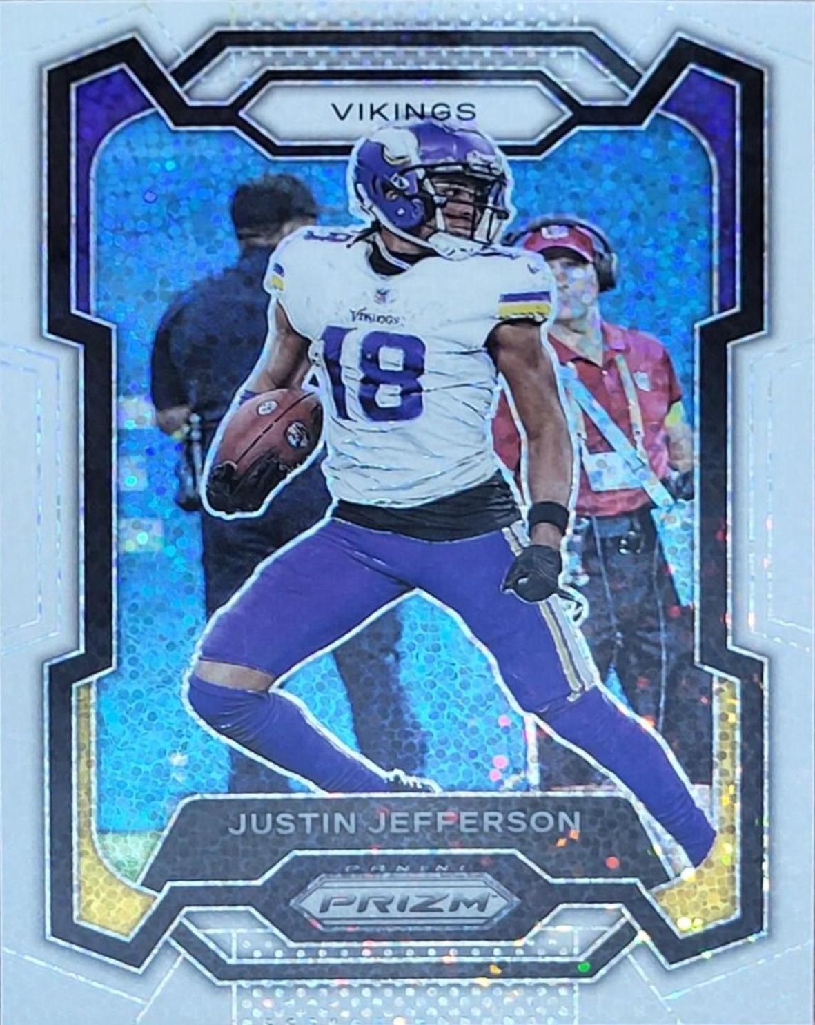 Justin Jefferson [White Sparkle] #195