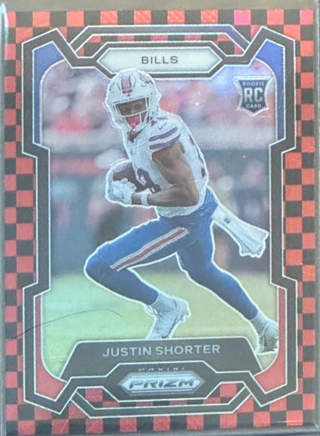 Justin Shorter [Black Red Checker] #310