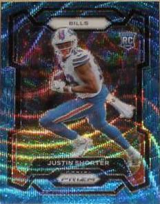 Justin Shorter [Blue Wave] #310