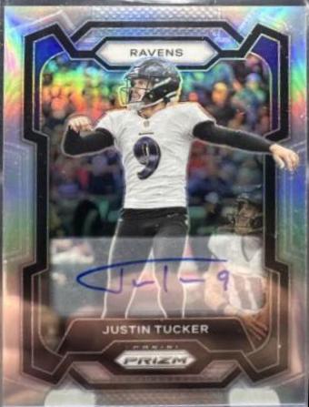 Justin Tucker [Autograph Silver] #22