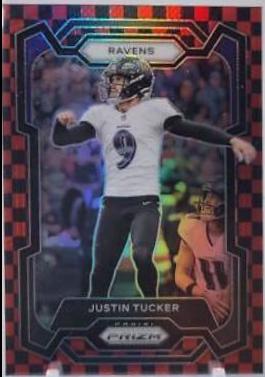 Justin Tucker [Black Red Checker] #22