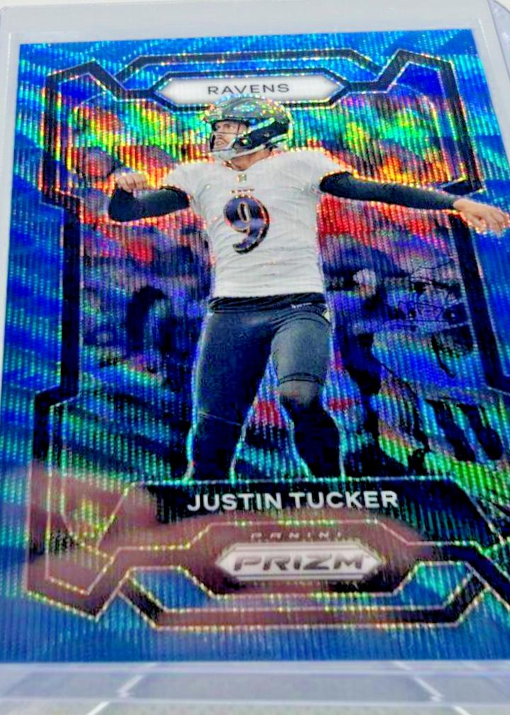Justin Tucker [Blue Wave] #22